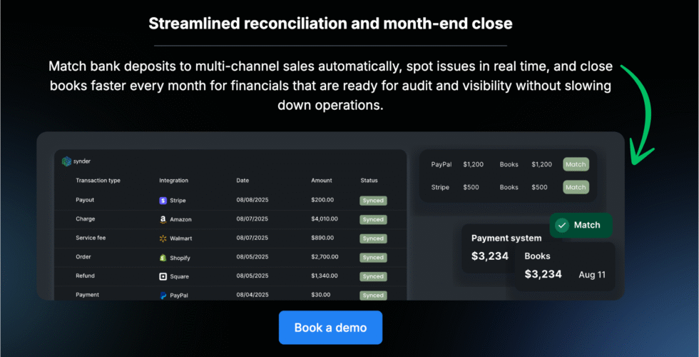 Synder Streamlined Reconciliation
