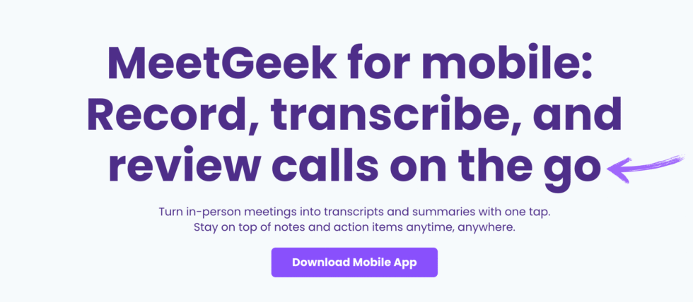 MeetGeek Offline Meeting Image