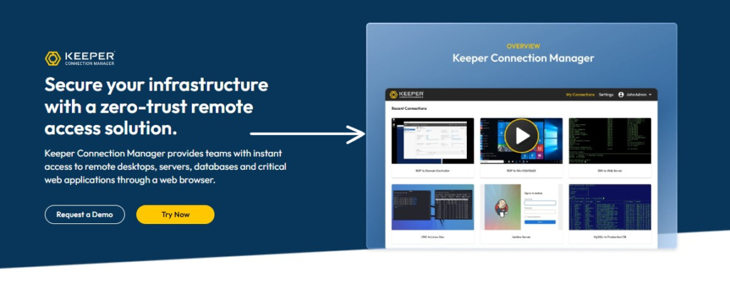 Keeper Security Remote Access Solution 