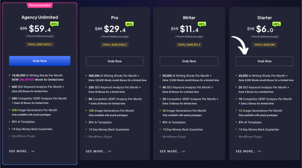 Getgenie Pricing