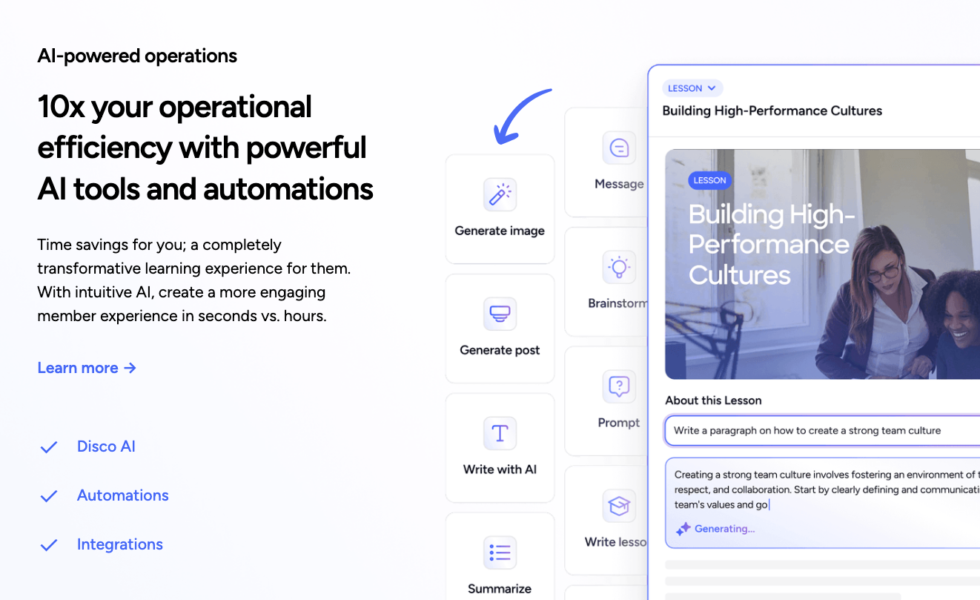 Disco AI-Powered Operations