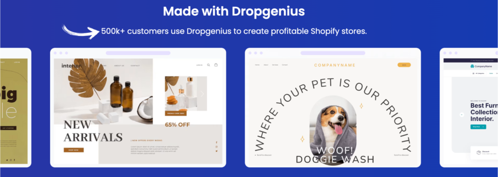 Top benefits DropGenius