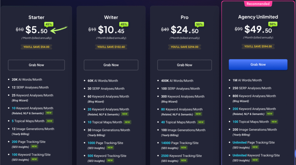 Getgenie Pricing