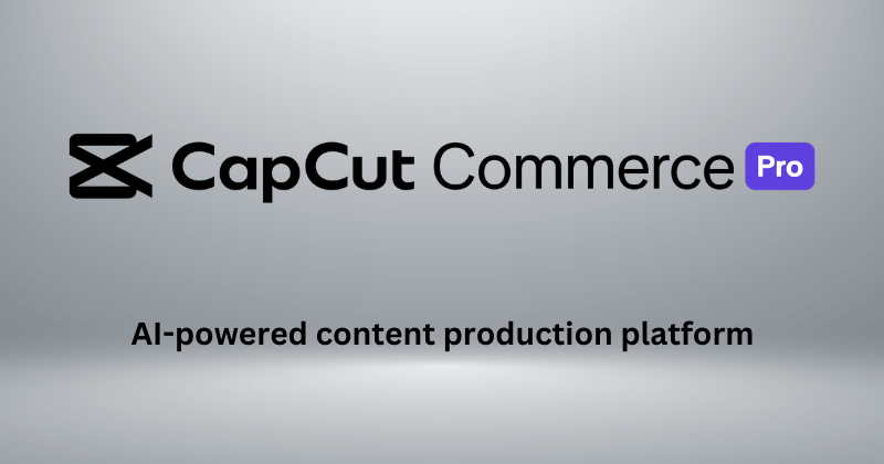 capcut commerce pro logo