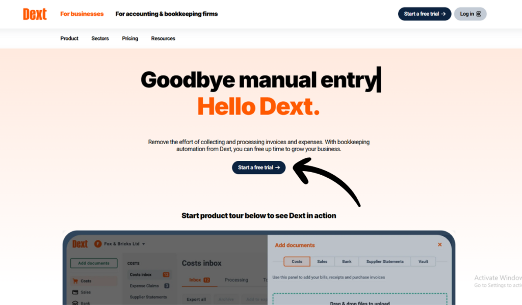 dext homepage