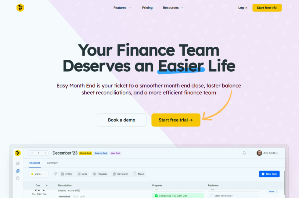 Kết thúc tháng dễ dàng là gì?