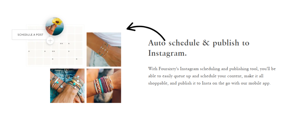 Foursixty Instagram Auto Publish & Schedule