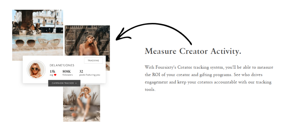 Foursixty Track Creators & Campaigns