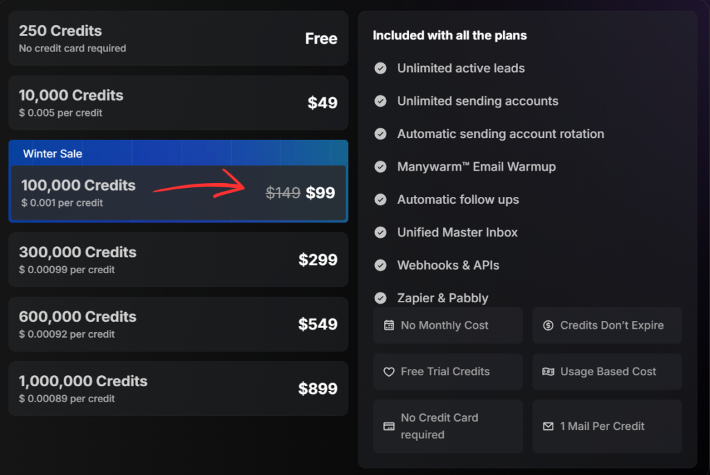 manyreach pricing