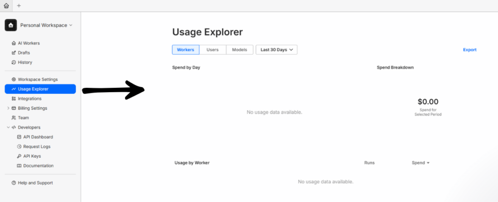 mindstudio usage explorer