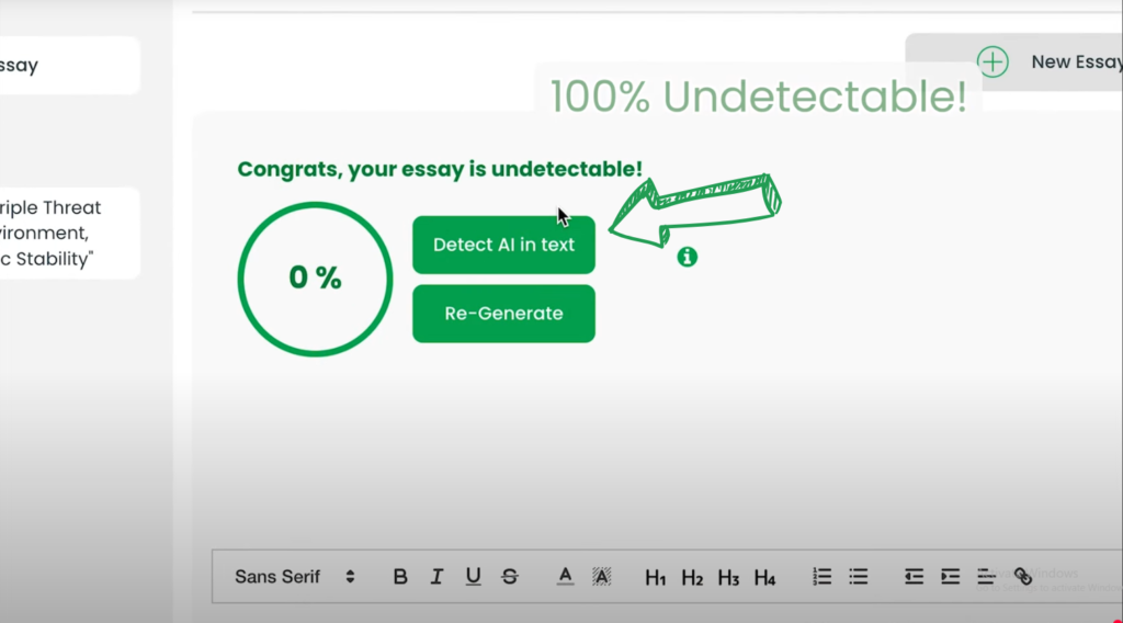 writeless ai ai text detector