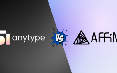 Anytype vs AFFine Pro: Best Brainstorming Tool in 2025?