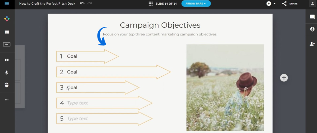 Beautiful.AI Settingup Campaign Objectives