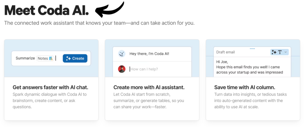 Coda AI Integration