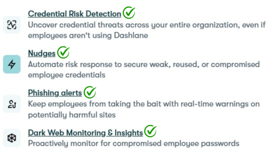 Dashlane Top Benefits