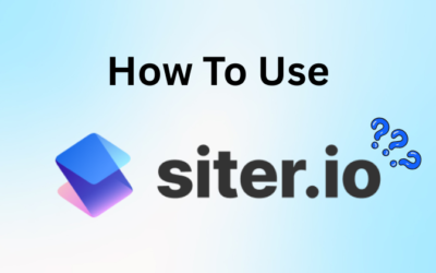 How to Use Siter: Step-by-Step Guide in 2025