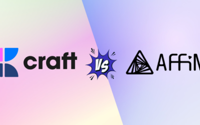 Craft vs AFFiNE Pro: Top Brainstorming Tool Showdown in 2025