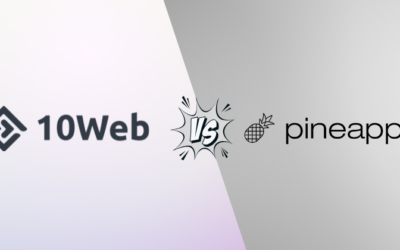 10Web vs Pineapple Builder: AI Website Builder Showdown in 2025