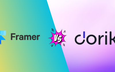 Framer vs Dorik: Choose The Best Website Builder in 2025?