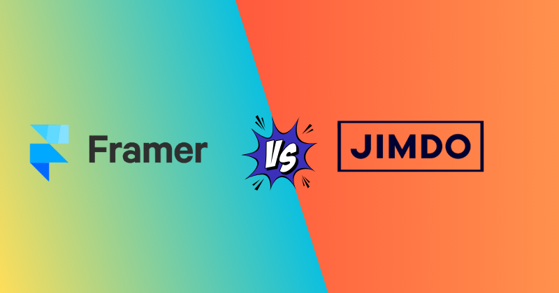 Framer vs Jimdo