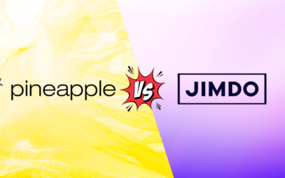 Pineapple Builder vs Jimdo: Website Builder Test in 2025!