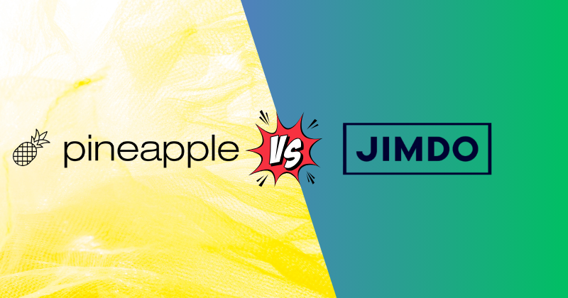 Pineapple Builder vs Jimdo