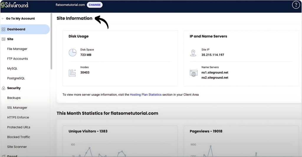 SiteGround Personal Experience