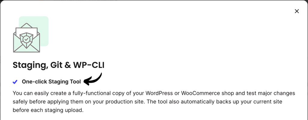 SiteGround Staging Tool