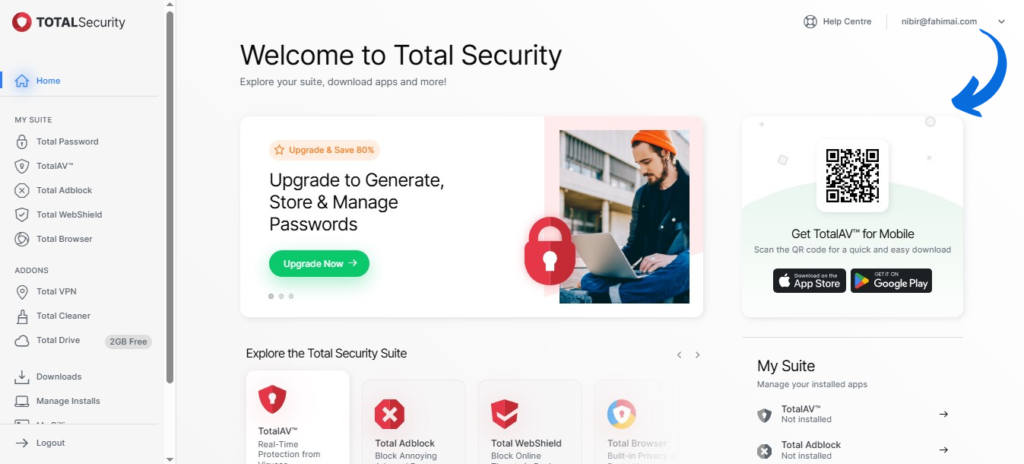 Total password Personal Experience