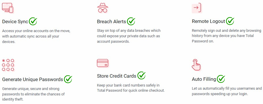 Total password Top benefits