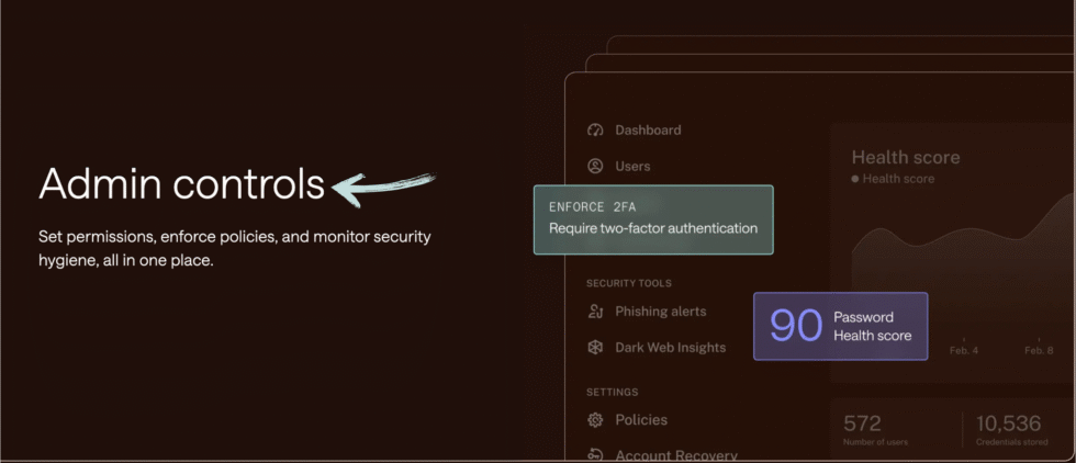 Dashlane Admin Controls