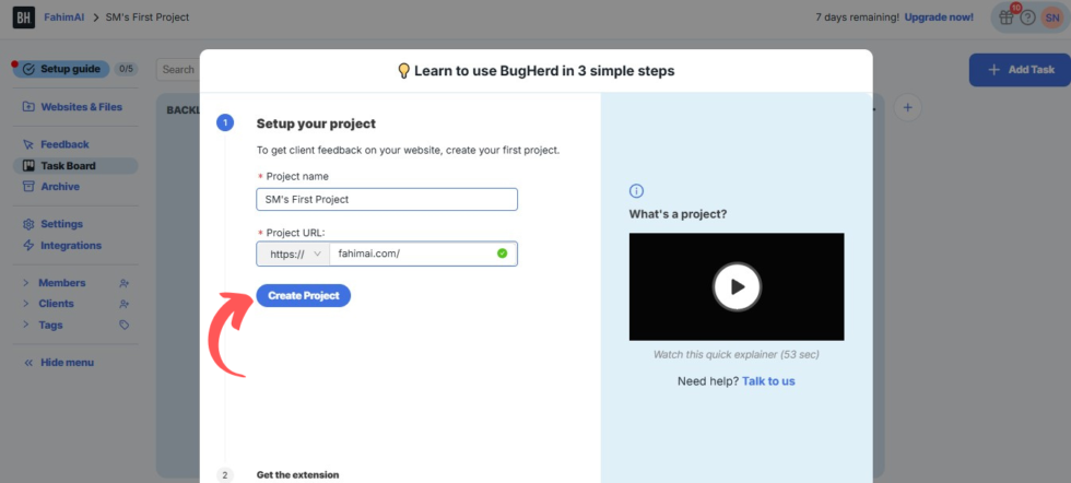 BugHerd Easy Set-ups Image