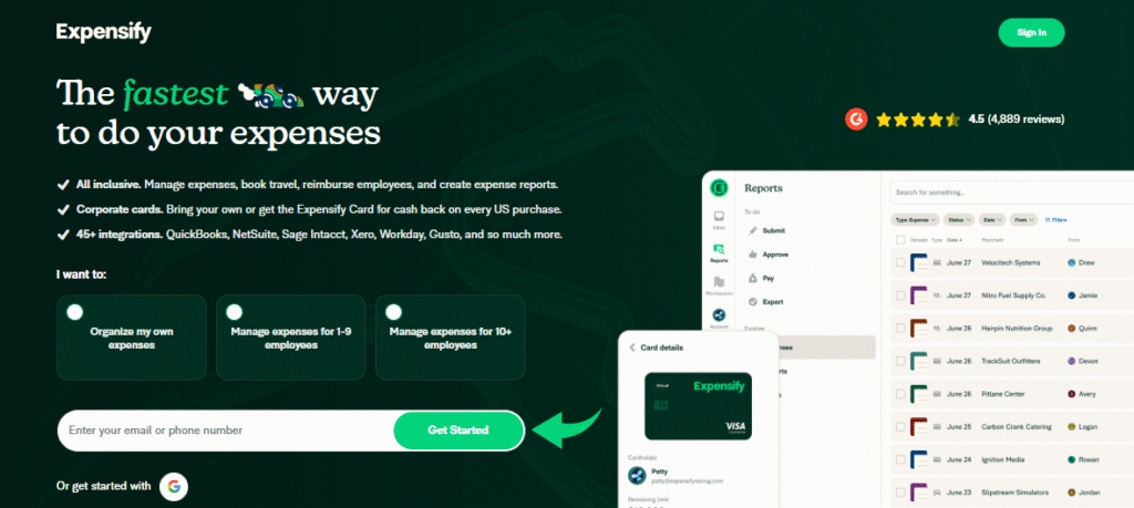 Expensify Introduction