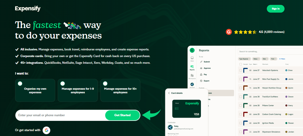 Expensify Introduction