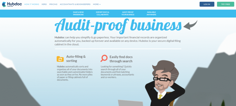 Hubdoc Audit-Proof Documentation