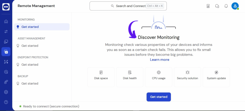 TeamViewer Performance Monitoring Image