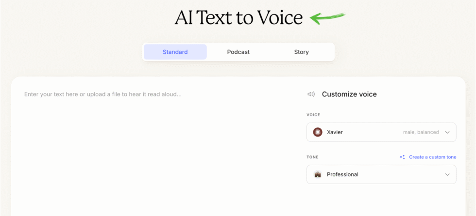 Evernote AI Text to Speech Image
