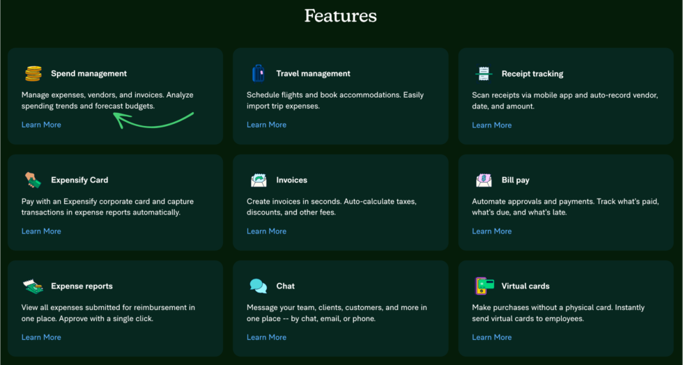 Những lợi ích hàng đầu của Expensify