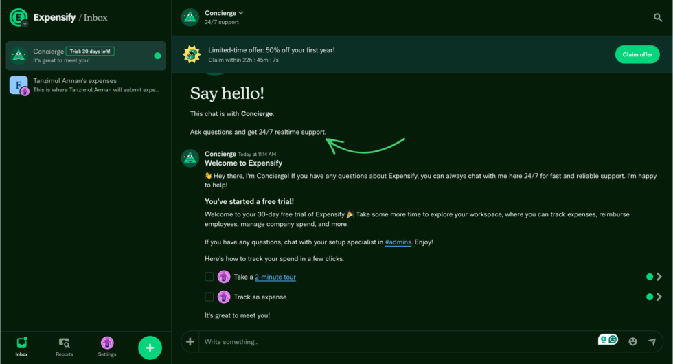 Trải nghiệm cá nhân với Expensify