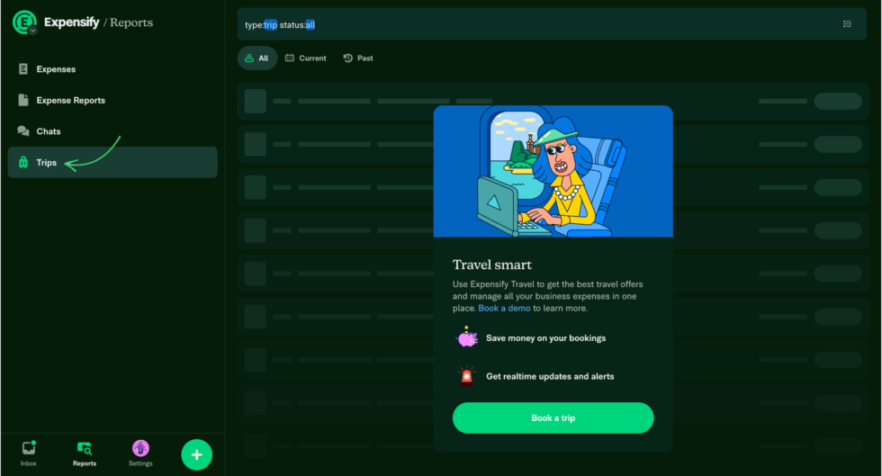 Expensify Trip Offers