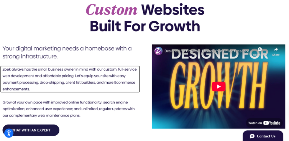 Zoek Website Design
