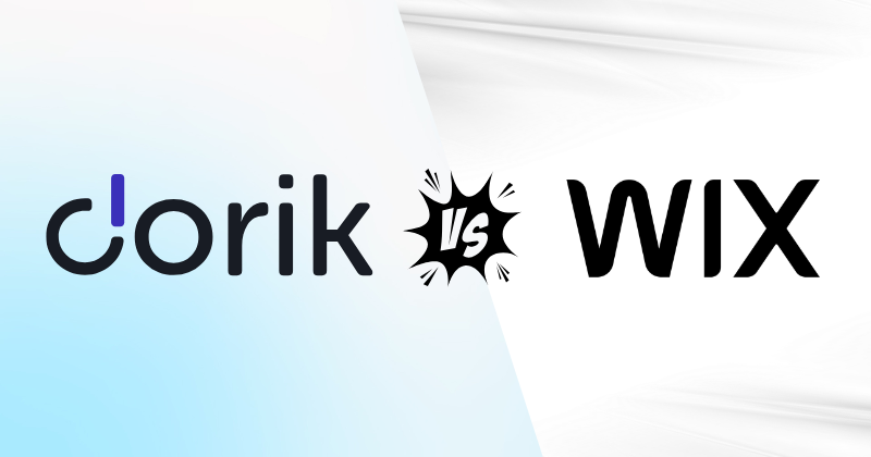 Dorik vs Wix: Which AI Website Builder Reigns in 2025? 3 Dorik vs Wix