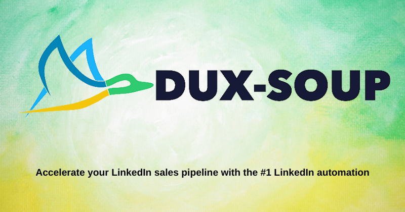 Dux-Soup Review: Best LinkedIn Growth Tool in 2025? 1 DUX-SOUP logo