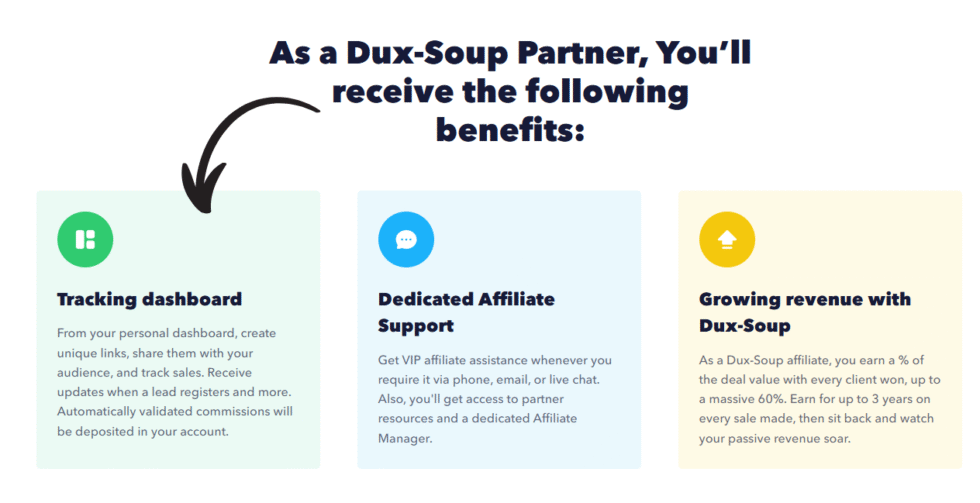 Dux-Soup Tracking Dashboard Image