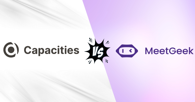 Capacities vs MeetGeek: Best AI Note-Taking App in 2025 3 Capacidades vs MeetGeek