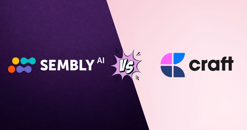 Sembly vs Craft: Which AI Tool is Best for You in 2025? 3 Fahim AI 6 14