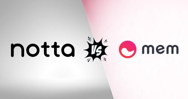 Notta vs Mem AI: Which AI Note-Taker Wins in 2025? 3 Fahim AI 6 39