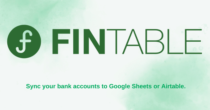 Fintable Review: Is This the Best Financial Tool in 2025? 1 Fintable logo