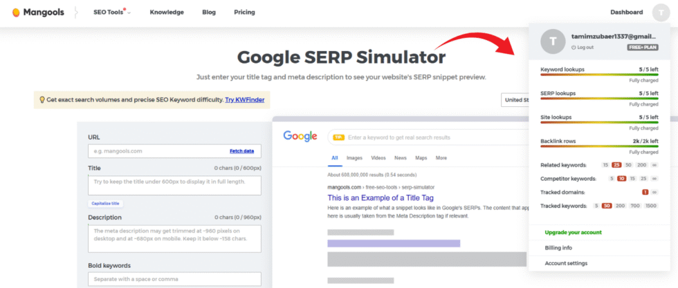 Mangools Personal Experience