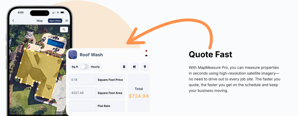 QuoteIQ Review: Best CRM for Your Business in 2025? 7 quotwiq MapMeasure Pro